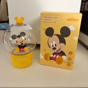 disney x miniso mickey LED global night light